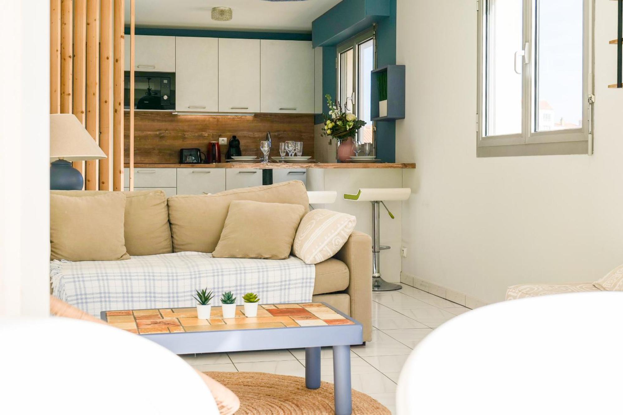 Joli Appartement Idealement Situe A Deux Pas De La Grande Plage - 4 Pers Les Sables-dʼOlonne Kültér fotó